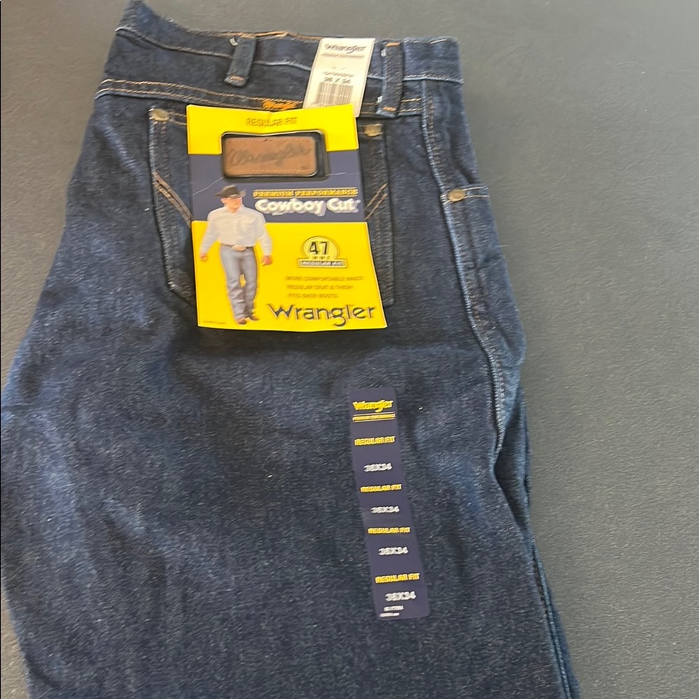 Wrangler Men's Blue Jeans